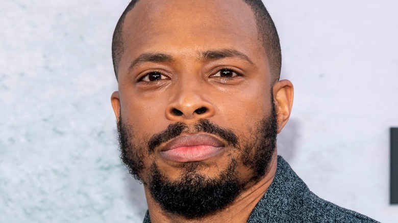 Cornelius Smith Jr. attending premiere