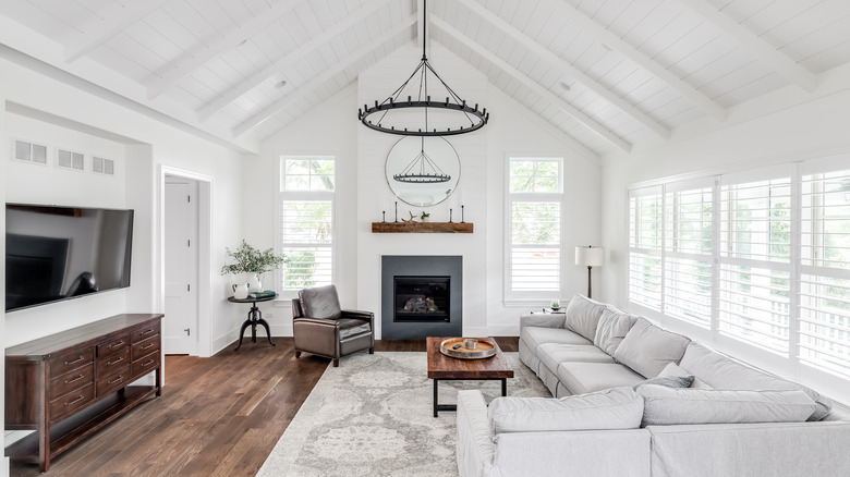 Farmhouse style living room