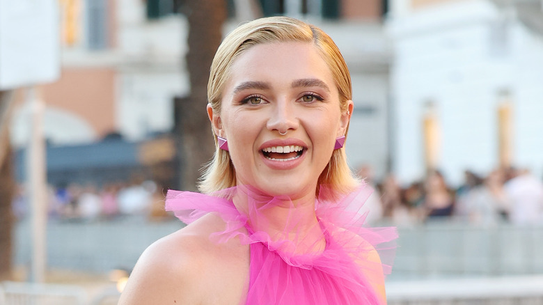 Florence Pugh smiling