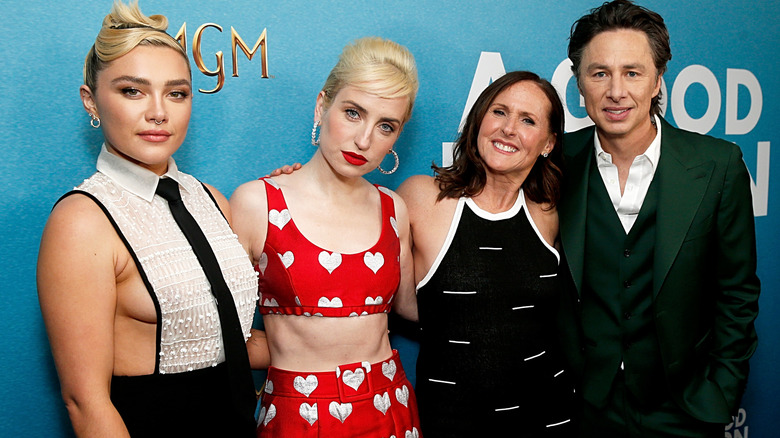 Florence Pugh, Zoe Lister-Jones, Molly Shannon and Zach Braff