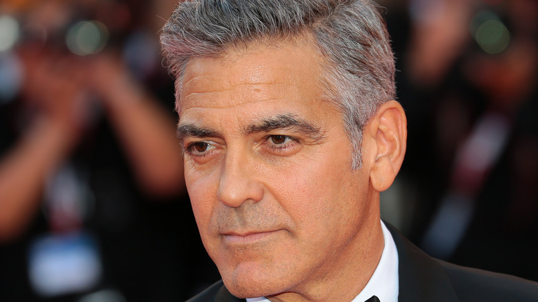 George Clooney smiling 