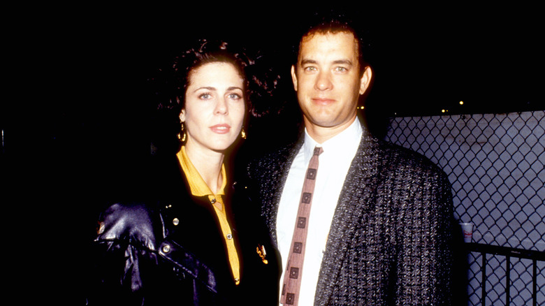 Tom Hanks and Rita Wilson in the early 1980s