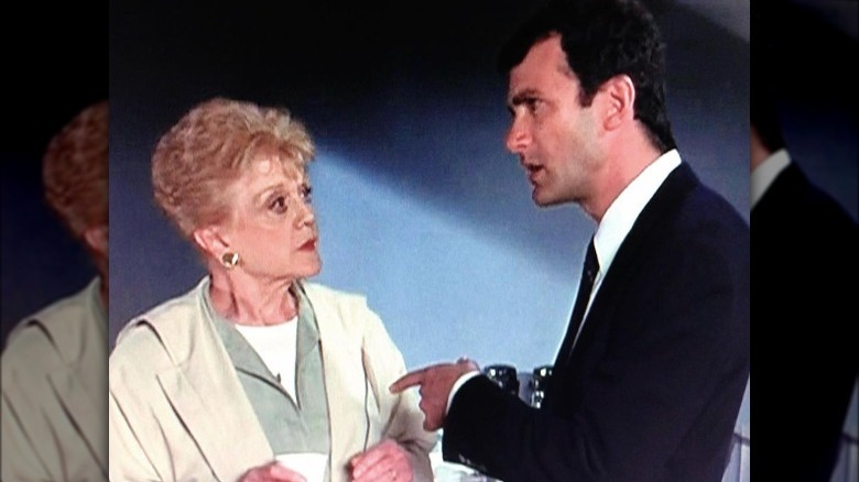 Angela Lansbury and Robert Mailhouse performing