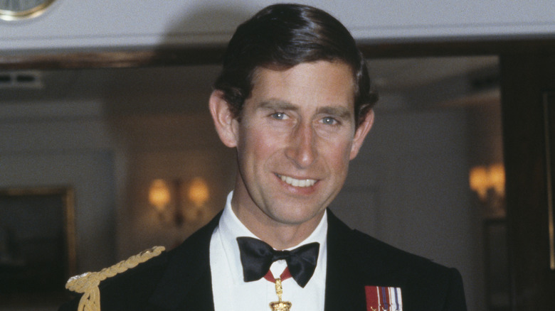 King Charles smiling