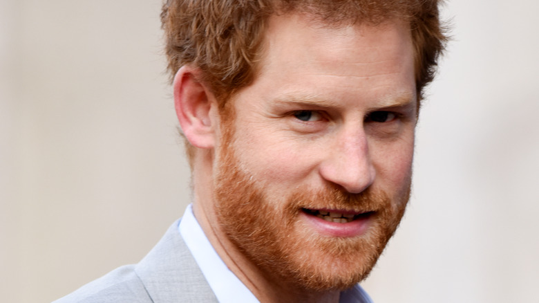 Prince Harry at an event. 