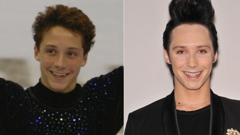 Johnny Weir smiling