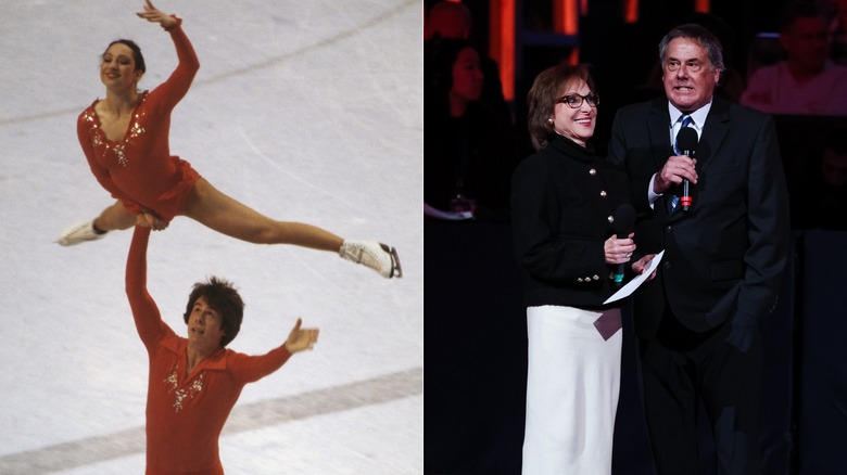 Kitty and Peter Carruthers performing together