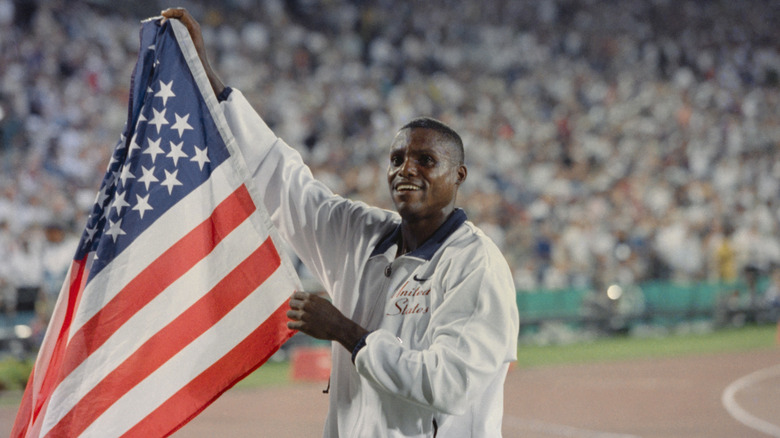 Carl Lewis at the 1996 Summer Olympics