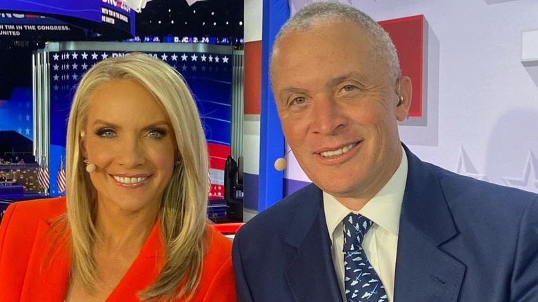 Dana Perino and Harold Ford Jr. in the studio