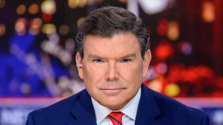 Bret Baier looking stern