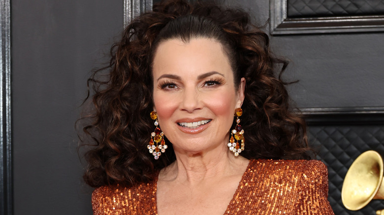 Fran Drescher smiling