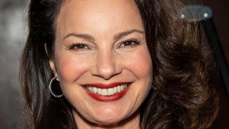 Fran Drescher smiling