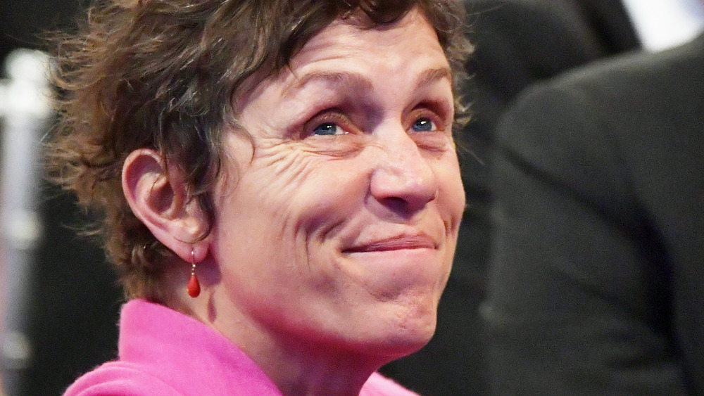 Frances McDormand smiling