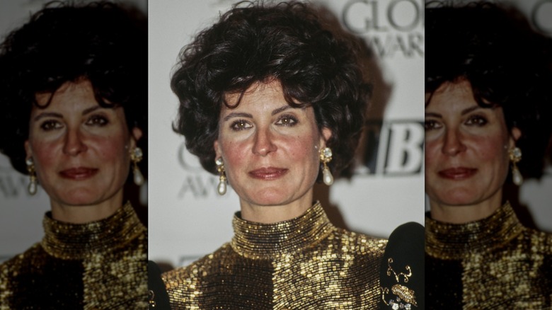 Tina Sinatra attending an awards show.