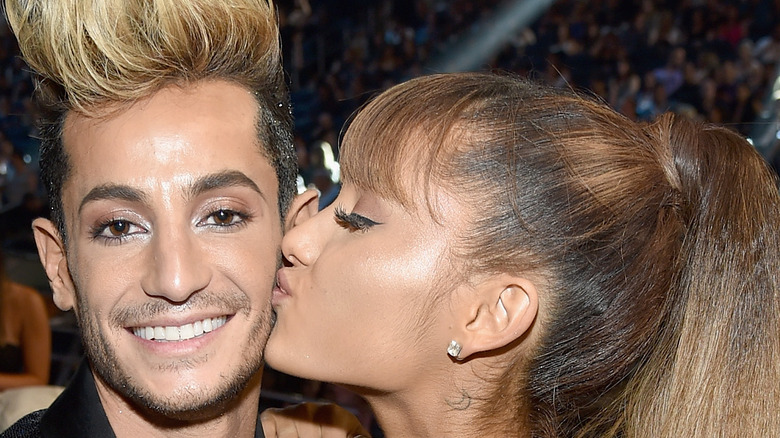 Ariana Grande and Frankie Grande at an event