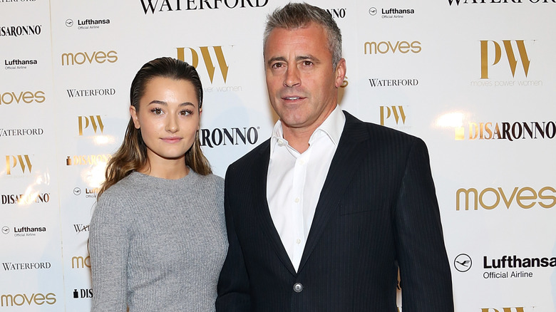 Matt LeBlanc and his daughter in 2014