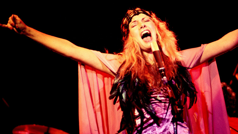 Stevie Nicks of Fleetwood Mac on 7/19/78 in East Troy, Wi.
