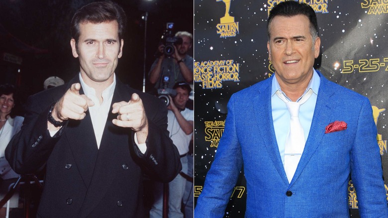 Bruce Campbell then and now
