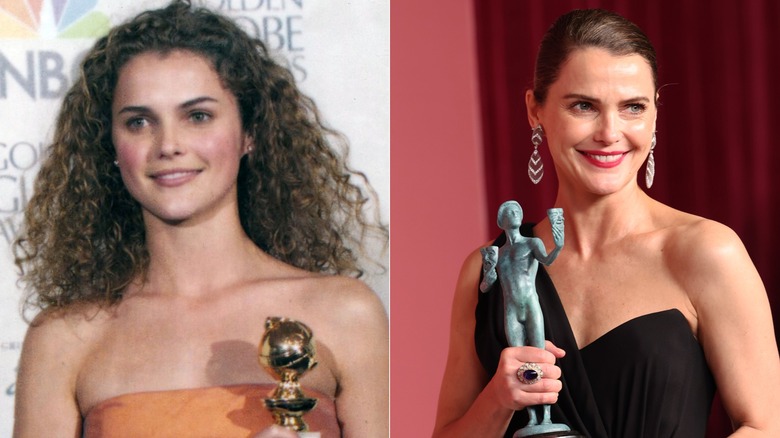 Keri Russell then and now