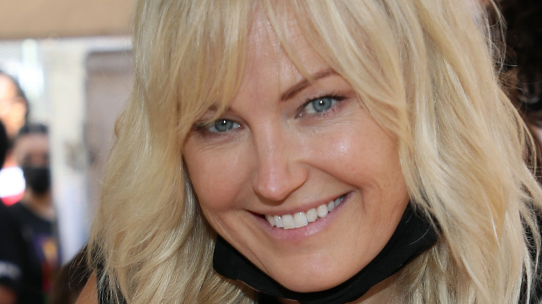 Malin Akerman smiling bangs