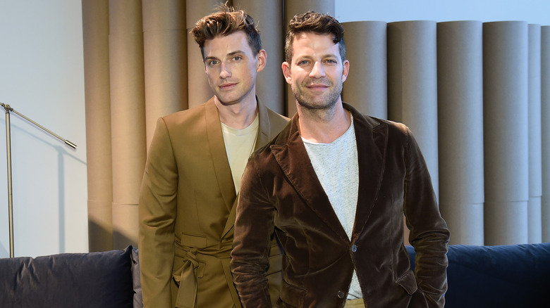 Jeremiah Brent and Nate Berkus posing