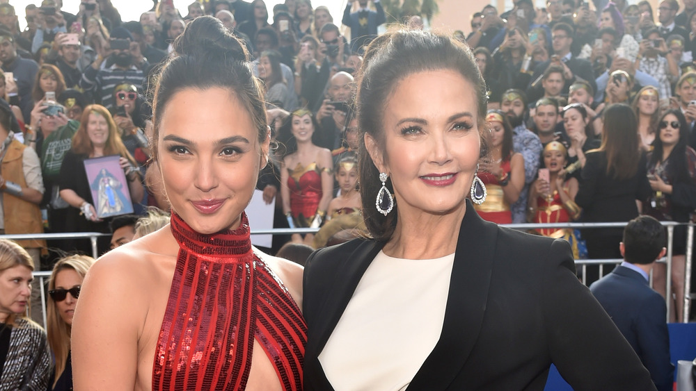 Gal Gadot and Lynda Carter