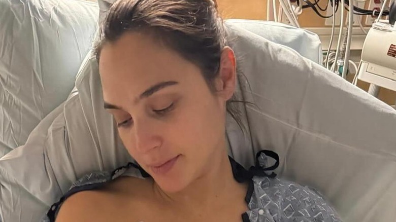 Gal Gadot after giving birth to her fourth child