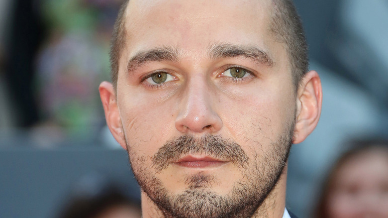 Shia LaBeouf posing