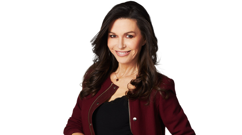 Anna Devane smiling