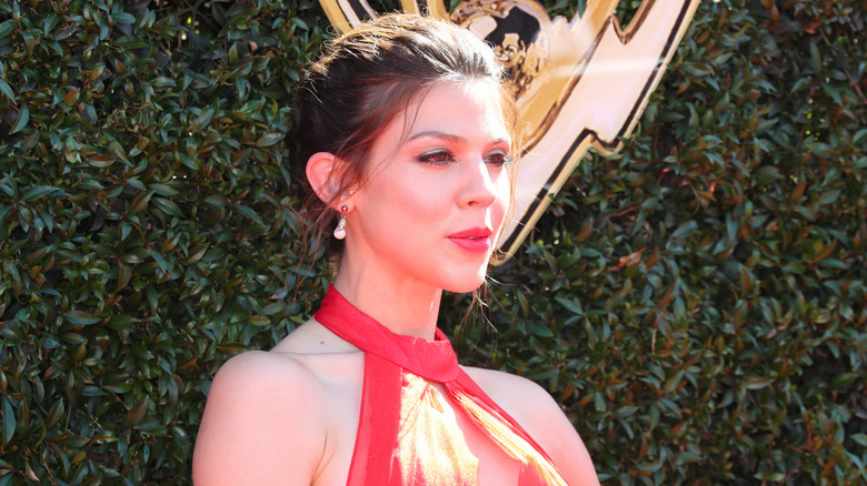 Kate Mansi attends the 44th annual Daytime Emmy Awards at Pasadena Civic Auditorium on April 30, 2017 in Pasadena, California