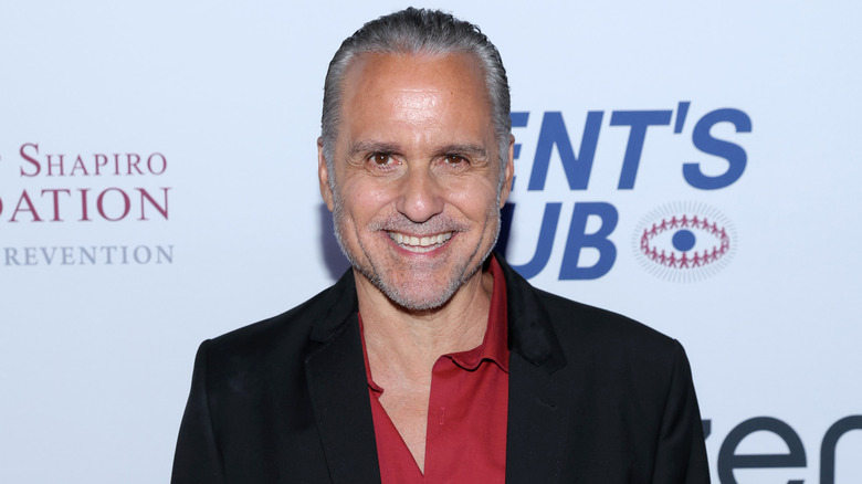 General Hospital's Maurice Benard smiling