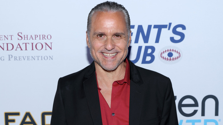 Maurice Benard smiling