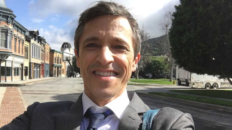 Marc Forget taking selfie