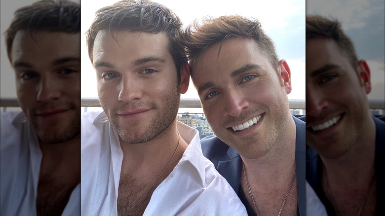 Van Hansis and partner Tyler Hanes