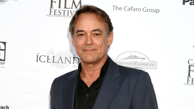 Jon Lindstrom on the red carpet