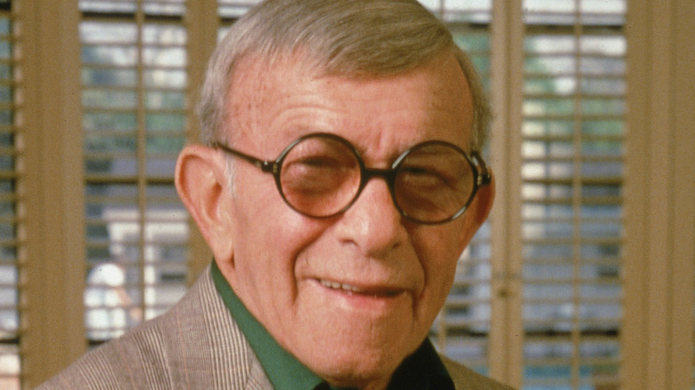 George Burns smiling