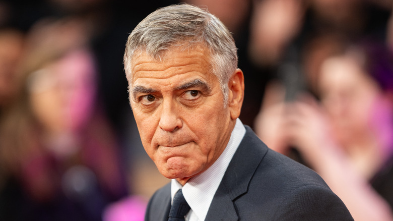 George Clooney attends the Jay Kelly Red headline gala