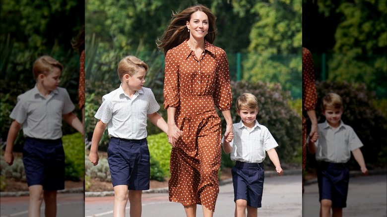 Kate Middleton with children
