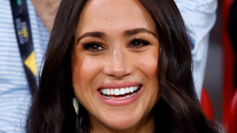 Meghan Markle smiling