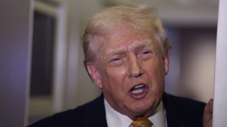 Donald Trump speaking