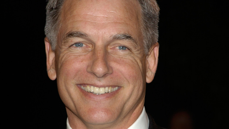 Mark Harmon smiling