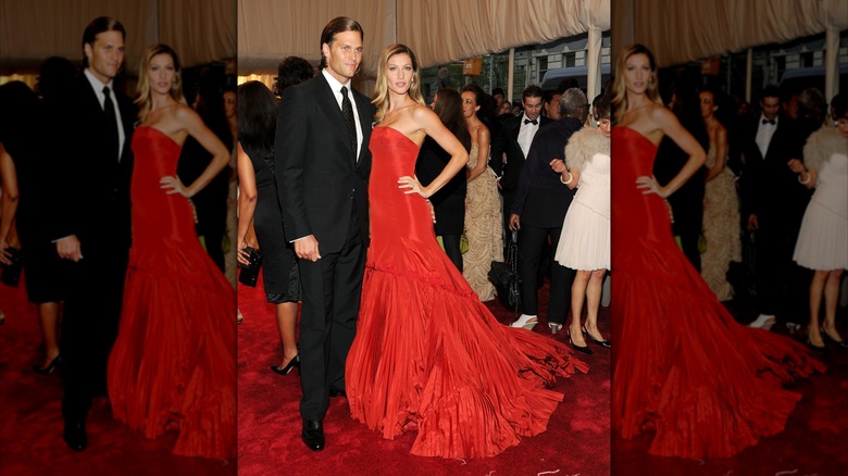Tom Brady and Gisele Bündchen at the 2011 Met Gala