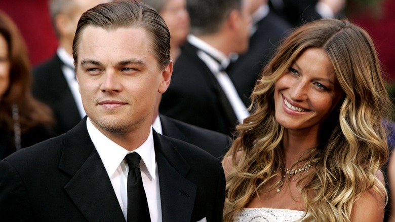 Leonardo DiCaprio & Gisele Bündchen attend the 2005 Academy Awards