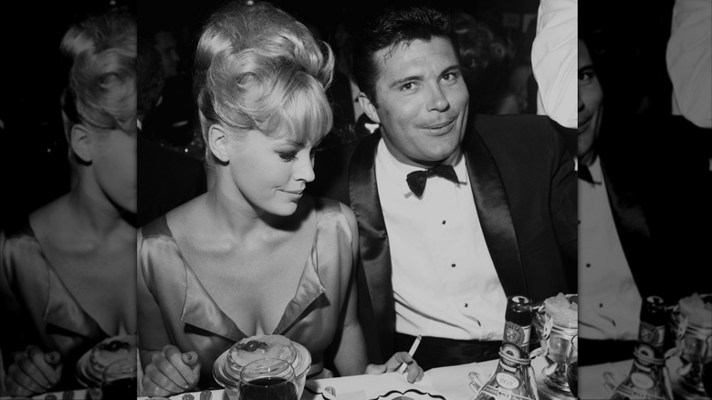 Max Baer, Jr with wife Joanne Hill at an awards ceremony