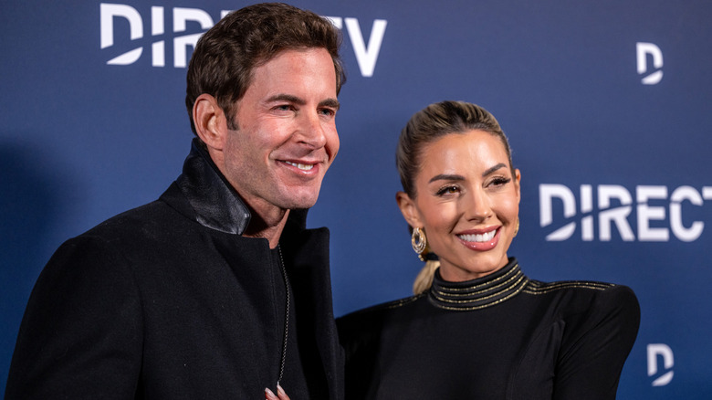 Heather and Tarek El Moussa on the red carpet
