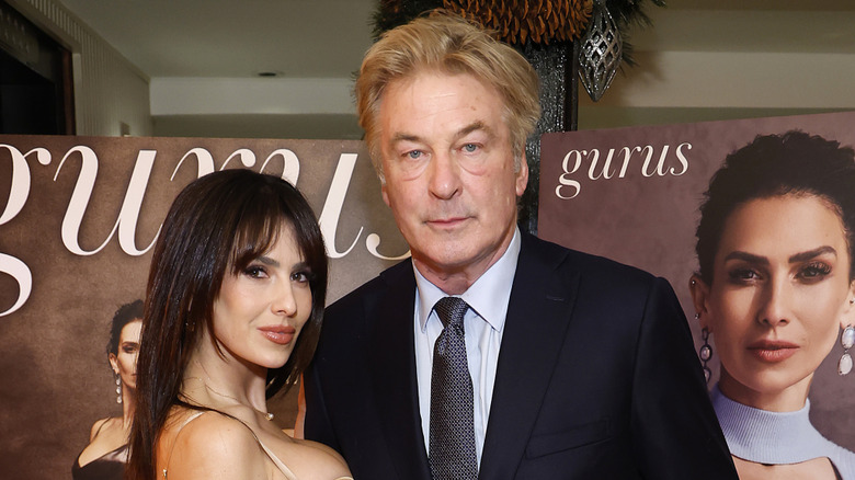 Hilaria Baldwin and Alec Baldwin attend Hilaria Baldwin's celebration of Gurus Magazine cover launch