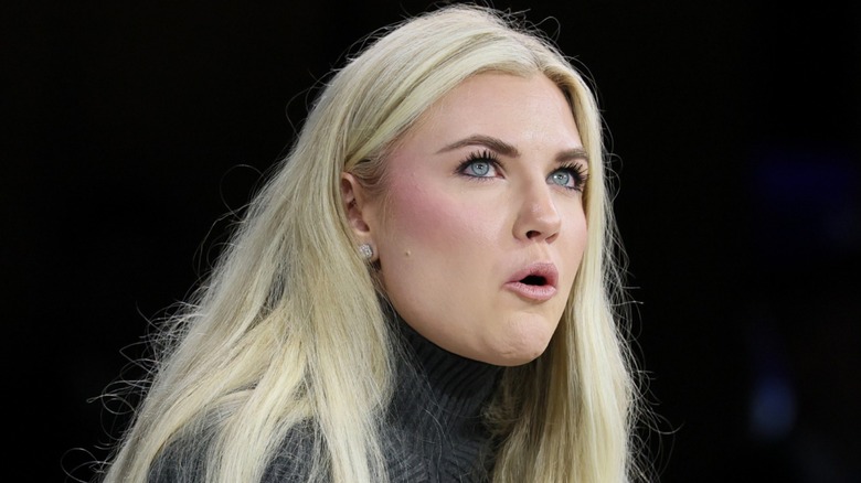 Erika Kirk speaks onstage during the 2025 New York Times DealBook Summit in New York City, NY