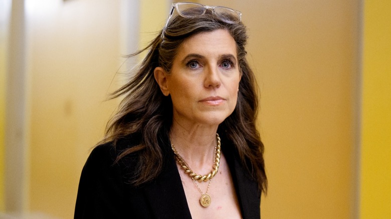 Nancy Mace departs the US Capitol Building in Washington, DC (2026)