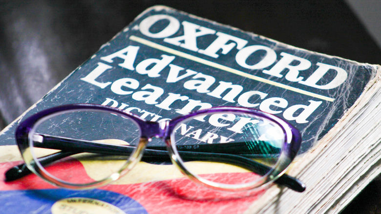 Stock photo of an Oxford Dictionary