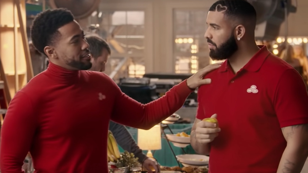 Jake from State Farm with Drake